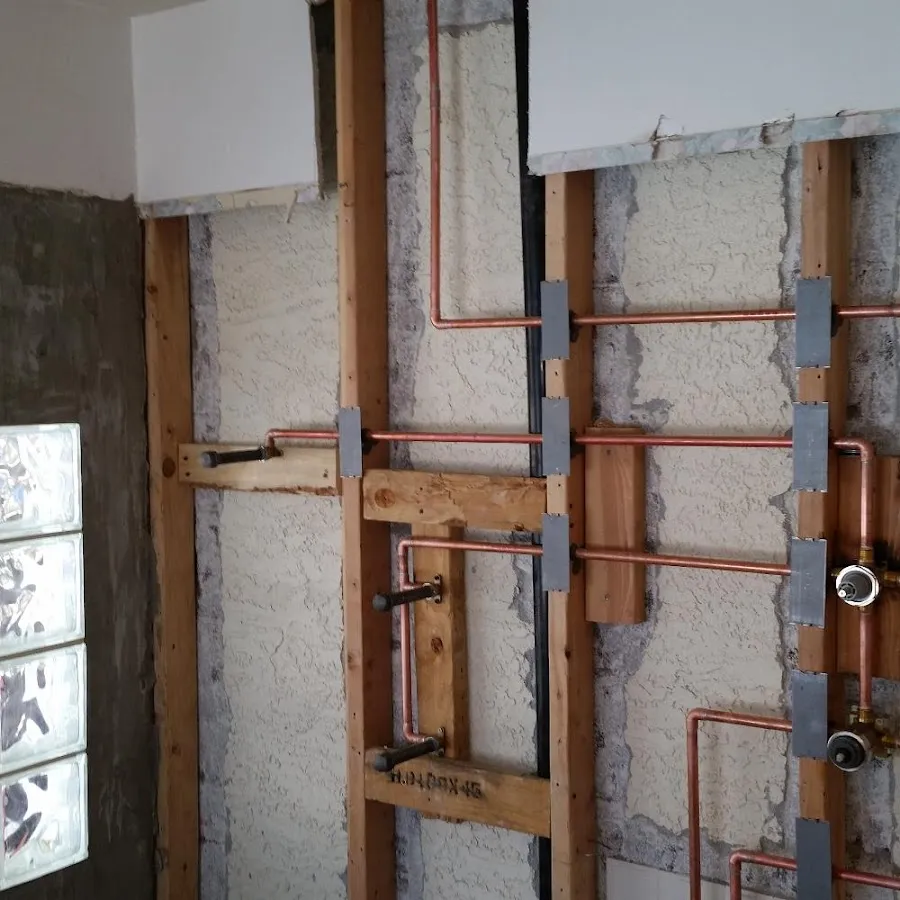 Copper pipe installation for Repiping in Anamosa